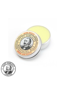 Ricki Hall Booze & Baccy Moustache Wax Signature Series by Captain Fawcett
